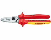 Nůžky na kabely izolované 1000V VDE, Knipex 200mm 9516200