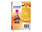 Epson 33 - 4.5 ml - purpurová - originální - blistr s RF ...