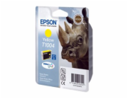 Epson T1004 - 11.1 ml - žlutá - originální - blistr s RF / akustickým alarmem - inkoustová cartridge - pro Stylus SX510, SX515, SX600, SX610; Stylus Office B1100, B40, BX310, BX600, BX610