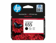 HP 655 - 14 ml - černá - originální - Ink Advantage - inkoustová cartridge - pro Deskjet Ink Advantage 3525, Ink Advantage 46XX, Ink Advantage 5525, Ink Advantage 6525