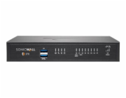 SonicWall TZ370 - Advanced Edition - bezpečnostní zařízení - s roční služba TotalSecure - 1GbE - desktop