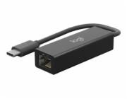 Logitech - Síťový adaptér - USB-C - Gigabit Ethernet