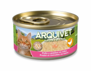 ARQUIVET Chicken in sauce with shrimps - wet cat food - 80g