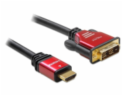 DeLOCK adaptér HDMI A (samec) > DVI (samec)