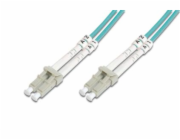 DIGITUS Fiber Optic Patch Cord, LC to LC, Multimode OM4 - 50/125 µ, Duplex Length 1m