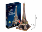 Puzzle 3D Eiffelova věž / led - 82 dílků