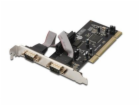 Digitus adaptér PCI 2x sériový port chipset: MCS9865