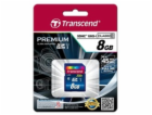 TRANSCEND SDHC karta 8GB Premium, Class 10 UHS-I, 300X