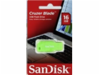 SanDisk Cruzer Blade 16GB USB2.0 elektricky zelená 45019825