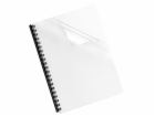 Fellowes Binding Covers A4 Clear PVC   240 Mikron