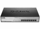 D-Link DGS-1008MP 8-port Gigabit PoE switch, 8x gigabit P...