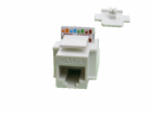 DATACOM Keystone RJ45 UTP CAT5E samořezný bílý