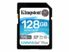 Kingston SDXC karta 128GB Canvas Go! Plus, R:170/W:90MB/s...