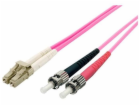 Vybavit LC Fiber Optic Patchcord - St Multimode Duplex OM...