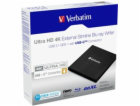 VERBATIM externí mechanika Ultra HD 4K Blu-ray External S...