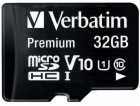 Verbatim microSDHC 32GB Class 10 UHS-I vc. adapteru