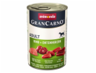 Animonda GRANCARNO Adult - hovězí, kachní srdce 400g