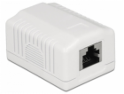 DeLOCK RJ-45 propojovací krabice 1 port Cat.6a LSA