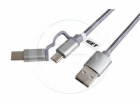 iGET CABLE G2V1 - Univerzální datový a nabíjecí kabel s k...