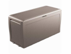 Zahradní box Keter Samoa Rattan Box 270L cappuccino