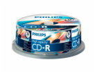 1x25 Philips CD-R 90Min 800MB 40x SP