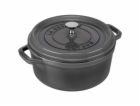 Staub Litinový 24cm 3,8L Hrnec kulatý grafitove sedý