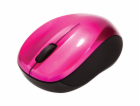 Verbatim Go Nano Wireless Mouse Hot Pink