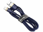 Baseus Cafule Lightning kabel 1,5A 2m - zlato-tmavě modrý