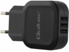 Qoltec Smartphone / Tablet 3xUSB nabíječka (50191)