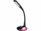 Activejet Stolní lampa LED VENUS BLACK s podstavcem RGB