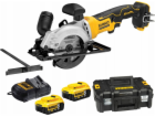 DEWALT DCS571P2 portable circular saw 115 mm 2x XR 18V 5A...