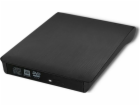 Qoltec 51857 External DVD-RW recorder |USB 3:0|Black