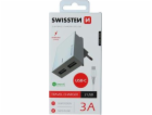 Swissten Síťový Adaptér Smart Ic 2X Usb 3A Power + Datový...