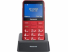 Panasonic KX-TU155 6.1 cm (2.4 ) 102 g Red Mobilní telefon 