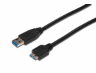 Digitus AK-300117-003-S USB 3.0 kabel, USB A - Micro USB ...