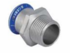 Geberit d 18 mm x 3/4" Adaptér