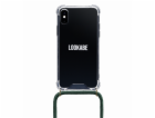 Lookabe Necklace iPhone X/Xs gold green loo013