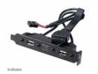 AKASA adaptér MB interní, Type-C USB3.1 Gen1 internal ada...