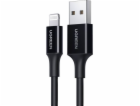 2x1 UGREEN Lightning To USB-A 2.0 Cable 1m black