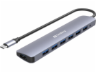 Sandberg 136-40 USB-C to 7 x USB 3.0 Hub