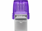 Kingston Flash Disk 256GB DataTraveler microDuo 3C 200MB/...