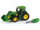 KLEIN 3903 traktor JOHN DEERE 6215R s čelním nakladačem a...