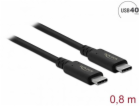 Kabel DeLOCK USB4 Gen 3x2, zástrčka USB-C > zástrčka USB-...