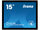 15" iiyama TF1534MC-B7X: TN, XGA, capacitive, 10P, 370cd/...