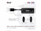 Club3D Adaptér HDMI + Micro USB na DisplayPort 4K120Hz/8K...