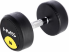 Rubberised dumbbell 16kg HMS HG PRO 16