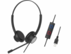 Tellur Voice 320 Wired Headset Binaural Black