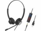 Tellur Voice 420 Wired Headset Binaural Black