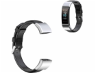 Strado Kožený řemínek pro Huawei Band 3/4 PRO (Black) uni...