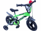 Dětské jízdní kolo Dino Bikes 412UL zelené 12" chlapecké